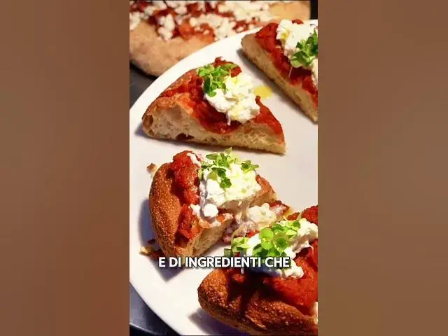 'Video thumbnail for Pizza contemporanea con impasti creativi: Un’esperienza di gusto unica 🍕'