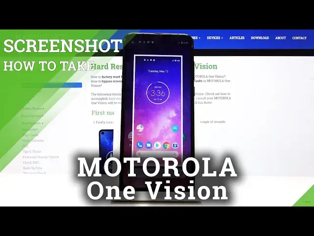 'Video thumbnail for How to take a Screenshot in Motorola One Vision - Save Display'