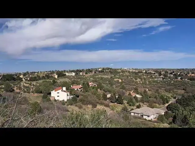 'Video thumbnail for Colorado Springs, Colorado, Clouds and Mountains'