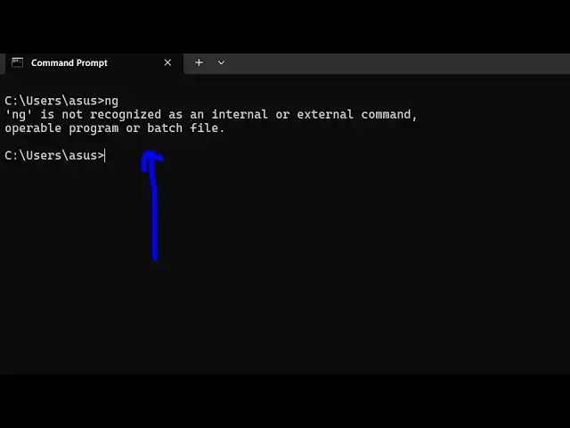 'Video thumbnail for How to Fix ng is not recognized as an internal and external Command Error in Terminal'