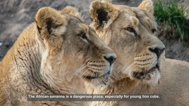 'Video thumbnail for 10 Ways Lions Protect Their Cubs in the African Savanna'