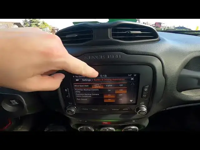 'Video thumbnail for How to Enable or Disable Blind Spot Assist in Jeep Renegade ( 2014 - now )'