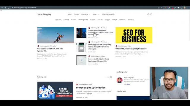 'Video thumbnail for How to Change Font Family in Blogger ?(Change Blogger theme font style)'