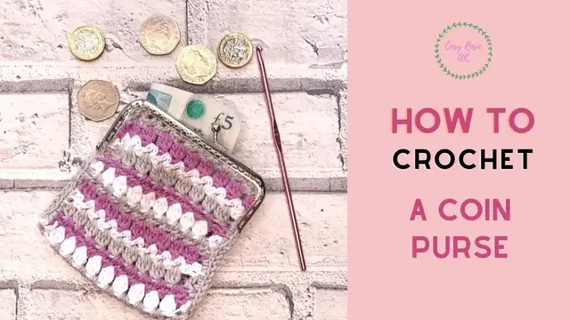 'Video thumbnail for How to crochet a coin purse'