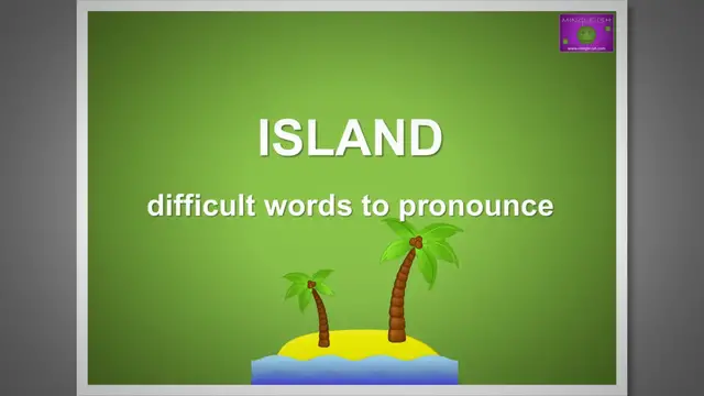 'Video thumbnail for Island - Difficult words to pronounce'