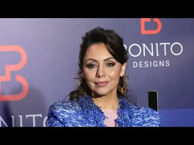 'Video thumbnail for Gauri Khan At Brand Bonito Designs Announcement'