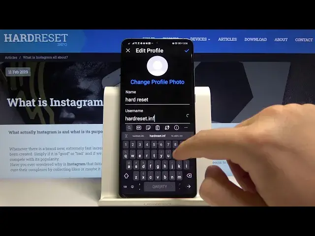 'Video thumbnail for How to Change Instagram Username?'