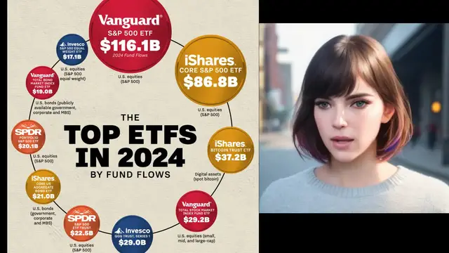 'Video thumbnail for The Top 10 Etfs In 2024 By Fund Flows (2025)'