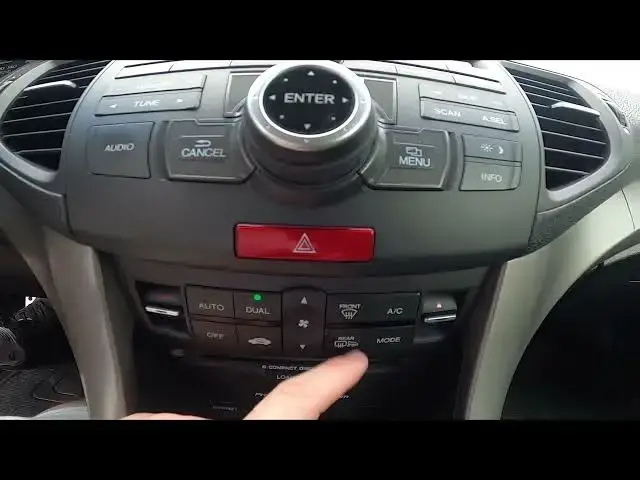 'Video thumbnail for How to Enable or Disable Front Windshield Blowing in Honda Accord VIII ( 2007 – 2016 )'