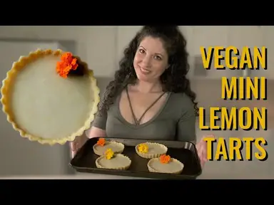 'Video thumbnail for Vegan Mini Lemon Tartlets Recipe'