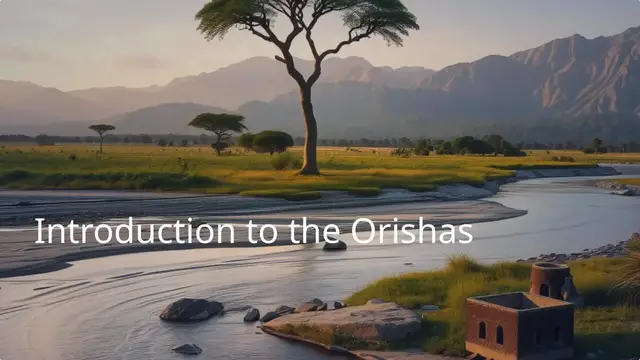 'Video thumbnail for UNVEILING THE MYTHICAL STORIES OF THE ORISHAS!'