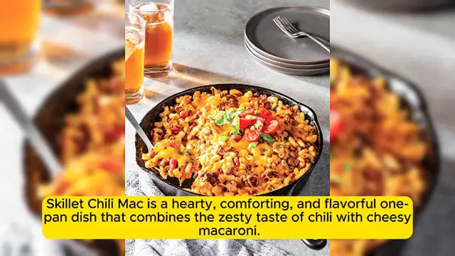 'Video thumbnail for Easy One Skillet Chili Mac'