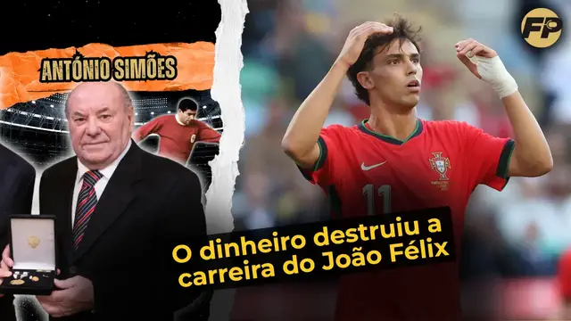 'Video thumbnail for Lenda do Benfica Simões: Carreira de João Félix destruída por muito dinheiro'