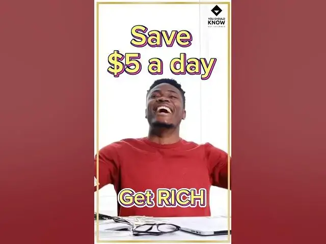 'Video thumbnail for Nobody talks about what happens when you save $5 a day #savingmoney #finance #money'