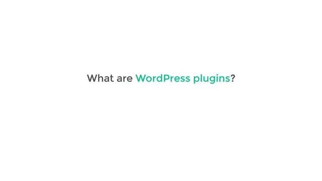 'Video thumbnail for How to Install a Plugin in WordPress'