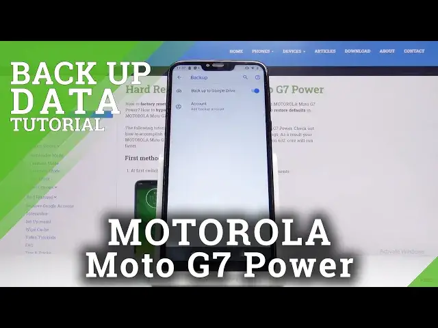 'Video thumbnail for How to Do Google Backup in MOTOROLA Moto G7 Power – Copy & Save Files'