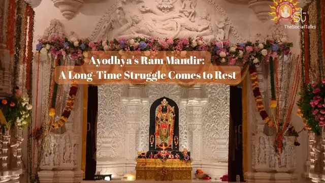 'Video thumbnail for Ayodhya's Ram Mandir: A Long-Time Struggle Comes to Rest'