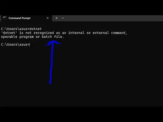 'Video thumbnail for How to fix dotnet is not recognized as an internal and external Command Error in Terminal'
