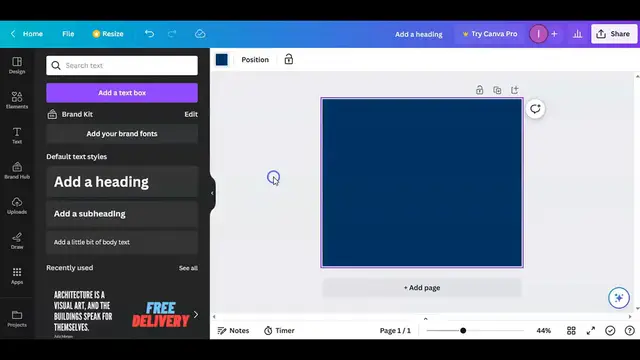 'Video thumbnail for Overlapping Text Effect in Canva l Easy canva l Canva Tutorial'
