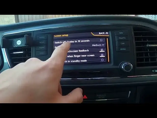 'Video thumbnail for How to Find and Manage Display Settings in Seat Leon III ( 2012 - 2020 ) - Adjust Radio Display'