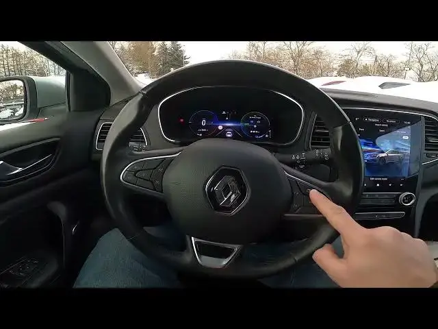 'Video thumbnail for How to Check Current Fuel and Electric Engine Power Consumption in Renault Megane IV ( 2016 – now )'