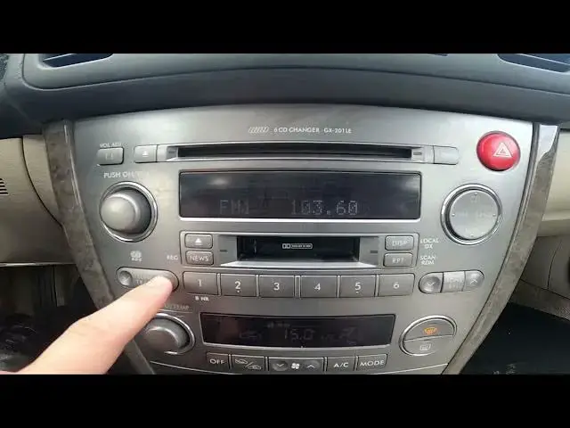 'Video thumbnail for How to Manually Change Radio Station in Subaru Outback III ( 2005 – 2009 ) - Adjust Radio Station'