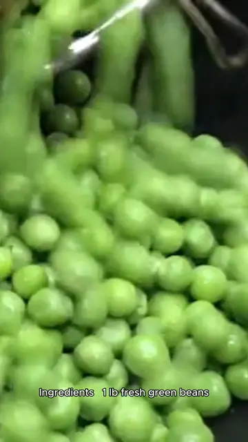'Video thumbnail for Green Bean salad'