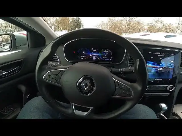 'Video thumbnail for How to Find Odometer on Speedometer Display in Renault Megane IV ( 2016 – now )'