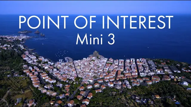 'Video thumbnail for DJI Mini 3 Pro Intelligent Flight Modes - Point Of Interest (Focus Track)'
