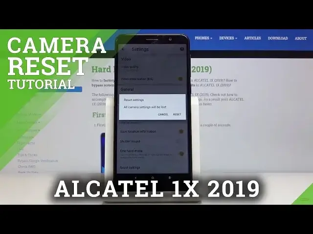 'Video thumbnail for How to Fix Camera in ALCATEL 1X 2019 - Reset Camera Settings'