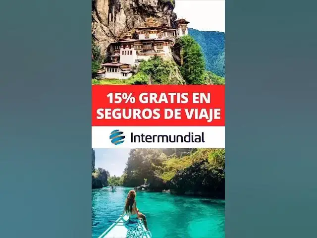 'Video thumbnail for Cupón 15% de descuento en seguros de viaje de Intermundial'