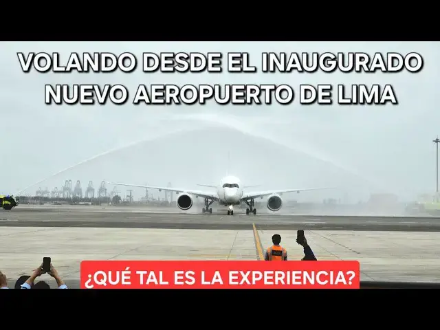 'Video thumbnail for PARTE 2 | MEGA-REPORTAJE: Recorrido por TODO el NUEVO AEROPUERTO INTERNACIONAL de LIMA 🎉'