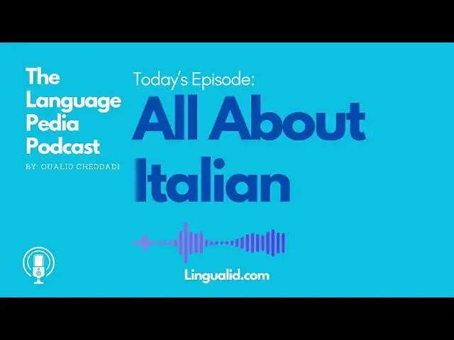 'Video thumbnail for All About Italian - The Language Pedia Podcast'