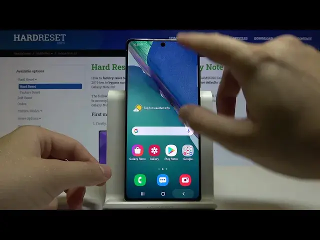 'Video thumbnail for How to Turn On Auto Rotation Screen in SAMSUNG Galaxy Note 20 - Enable Auto Rotation Screen'