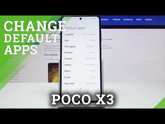 'Video thumbnail for How to Set Up Default Browser on POCO X3 – Change Default App'