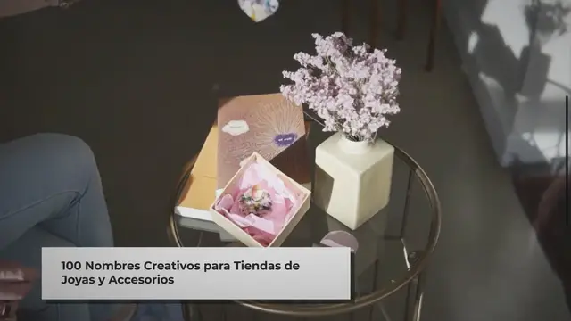 'Video thumbnail for ᐈ 100 Nombres Creativos para Tiendas de Joyas y Accesorios 💍 💎'