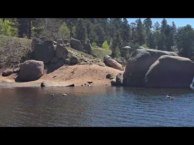 'Video thumbnail for Rampart Reservoir, Pikes Peak, Colorado Springs, Colorado'