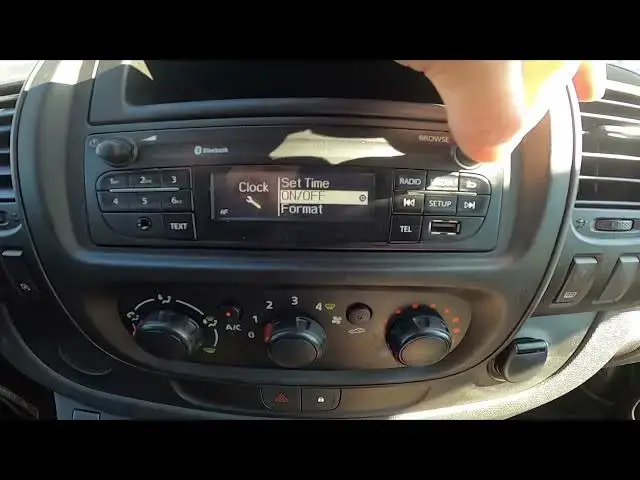 'Video thumbnail for How to Manually Change Date and Time in Opel Vivaro B ( 2014 – 2019 ) Manage Time Settings'