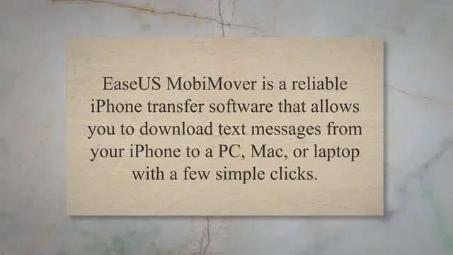'Video thumbnail for App to Download Text Messages iPhone: The Ultimate Solution for Easy Message Retrieval!'