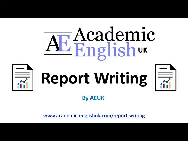 'Video thumbnail for How to write an academic business research report'