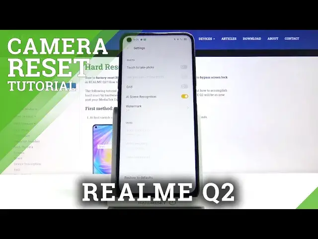 'Video thumbnail for How to Reset Camera Settings in REALME Q2 – Restore Camera Settings'