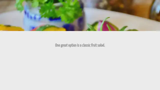 'Video thumbnail for How To Make A Quick Dessert'