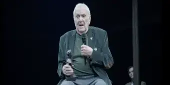 'Video thumbnail for Video: John Kander Joins CABARET Cast to Celebrate 58th Anniversary'