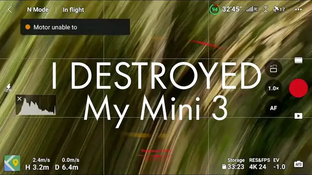 'Video thumbnail for DJI Mini 3 Pro Follow Me + Object tracking (VERTICAL included)'