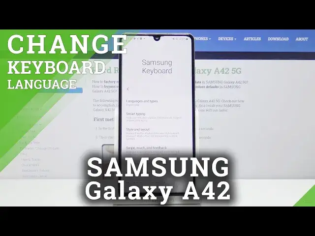 'Video thumbnail for How to Adjust Keyboard Language in Samsung Galaxy A42 – Keyboard Settings'