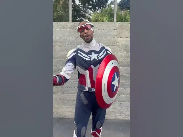 'Video thumbnail for Captain America at Disney California Adventure ⚒️ #avengerscampus #disney #marvel #captainamerica'