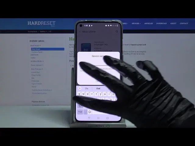 'Video thumbnail for How to Change Device Name on OnePlus 8T – Rename Device'