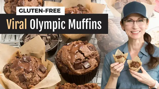 'Video thumbnail for VIRAL Olympic Village Chocolate Muffins | Gluten-Free Recipe'