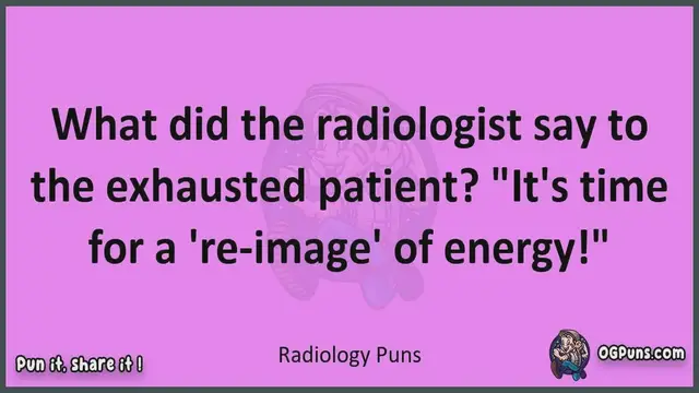 'Video thumbnail for Radiology - Jokes, Puns, Wordplays, and Laughter'