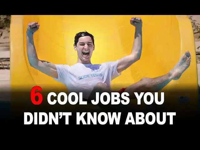 'Video thumbnail for 6 Cool Jobs You Didn’t Know Existed! 🚀 | Unique Careers You’ll Want to Try'
